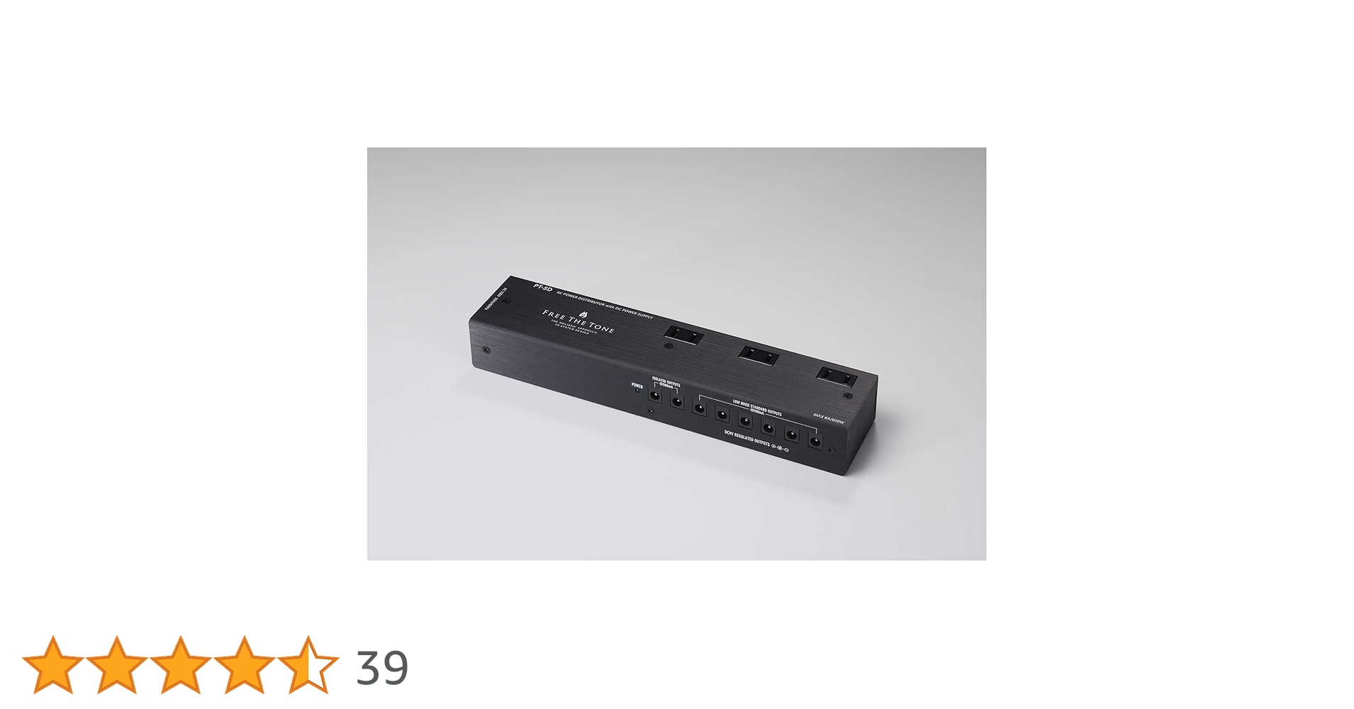 Amazon | Free The Tone/PT-5D AC POWER DISTRIBUTOR with DC POWER